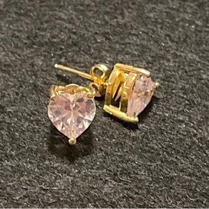 Swarovski Crystal Heart Earrings